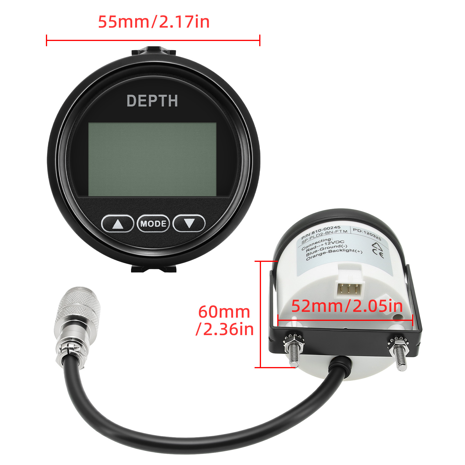 جديد كاشف العمق 52 مللي متر/2i - مراجعة Fishing Gps وسعره
