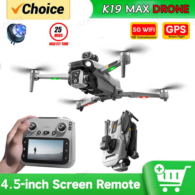 طائرة بدون طيار K19 MAX GPS مو - مراجعة Fishing Gps وسعره