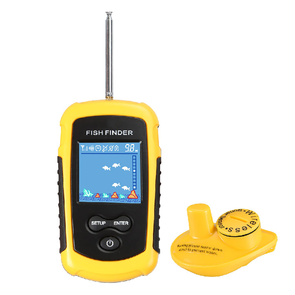 قارب طُعم لاسلكي بتحكم عن بعد  - مراجعة Fish Finder Gps وسعره